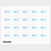Sticker Rond baby (Feuille)