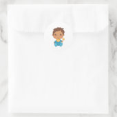 Sticker Rond Baby Boy Blue Jumpsuit (Sac)
