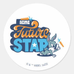 Sticker Rond Baby BUGS BUNNY™ - Future Star