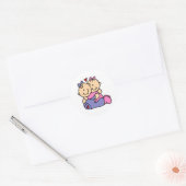 Sticker Rond Baby Hugs (Enveloppe)