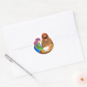Sticker Rond Baby Jesus (Enveloppe)