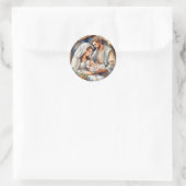 Sticker Rond Baby Jesus | Nativité (Sac)