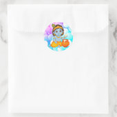 Sticker Rond Baby Krishna (Sac)