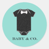 Sticker Rond BABY Little Man (Devant)