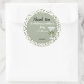 Sticker Rond Baby Martini 'tini-un'  (Sac)