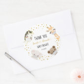 Sticker Rond Baby shower (Enveloppe)