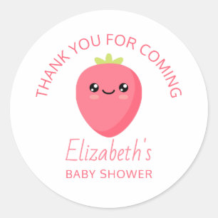Sticker Rond Baby shower