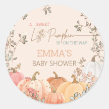 Baby shower d'automne du Petit Citrouille