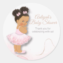 Baby shower de ballerine rose cupcake dessus class