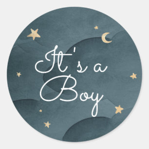 Sticker Rond Baby shower Sweet Dreams