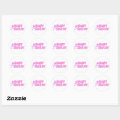 Sticker Rond Baby Sister (Feuille)