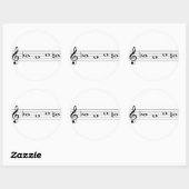 Sticker Rond Bach (Feuille)