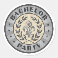 Bachelor Party Crest Design
