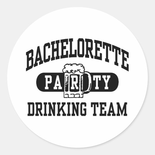 Sticker Rond Bachelorette (Devant)