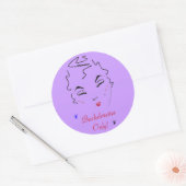 Sticker Rond Bachelorette Bash (Enveloppe)