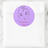 Sticker Rond Bachelorette Bash (Sac)