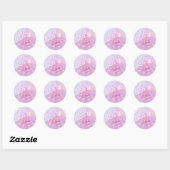 Sticker Rond Bachelorette Disco Rétro V2 ID928 (Feuille)