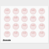 Sticker Rond Bachelorette Party - Brody (Feuille)