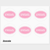Sticker Rond Bachelorette rose en cours Cadeaux Tee - shirt (Feuille)