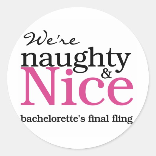 Sticker Rond Bachelorettes Final Fling Rose (Devant)