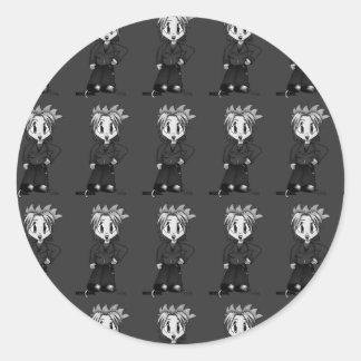 Sticker Rond Backdrop Cafepress : Zazzle M