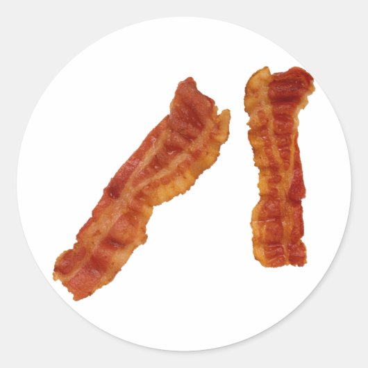 Sticker Rond Bacon (Devant)