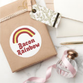 Sticker Rond Bacon Rainbow (Cadeaux)