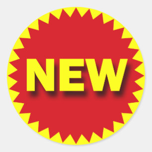 STICKER ROND BADGE DE DÉTAIL - NOUVEAU