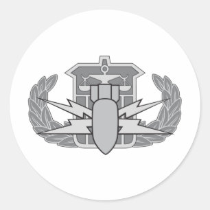 Sticker Rond badge HDS