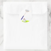 Sticker Rond Badminton (Sac)