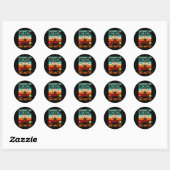 Sticker Rond Badminton Appelle Shutter Lover Player Coach Gr (Feuille)