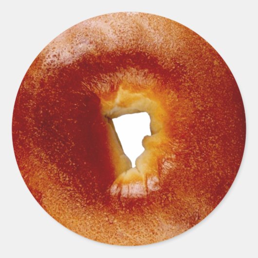 Sticker Rond Bagel (Devant)