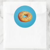 Sticker Rond Bagel (Sac)