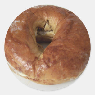 Sticker Rond bagel de pain