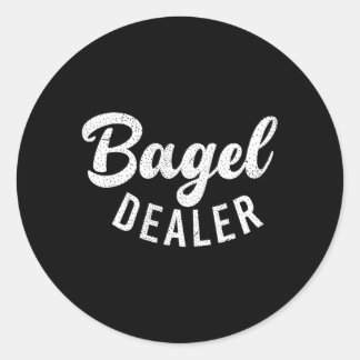 Sticker Rond Bagel Dealer Bagel