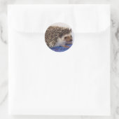 Sticker Rond Baguette bébé mignonne (Sac)