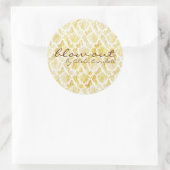 Sticker Rond Baguette de sac 4 (Sac)