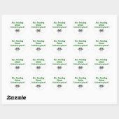 Sticker Rond Baguette KPD (Feuille)