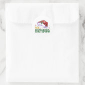 Sticker Rond Bah humbug (Sac)