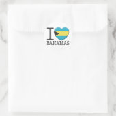 Sticker Rond Bahamas (Sac)