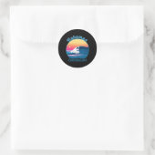 Sticker Rond Bahamas (Sac)
