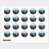 Sticker Rond Baie Byron (Feuille)