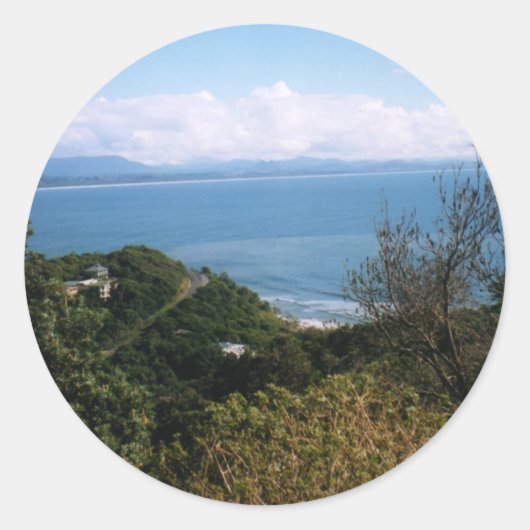 Sticker Rond Baie Byron (Devant)