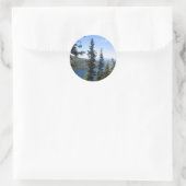 Sticker Rond baie d'Emerald (Sac)