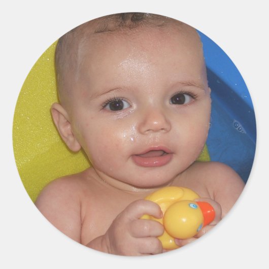 Sticker Rond Bain (Devant)