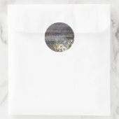 Sticker Rond Baise blanche (Sac)