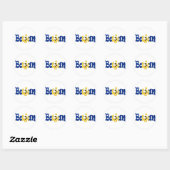 Sticker Rond Bajan (Feuille)