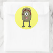 Sticker Rond Bake-zouri (Sandale Fantôme) (Sac)