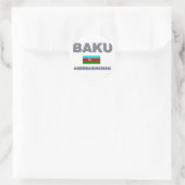 Sticker Rond Bakou (Sac)