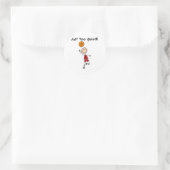 Sticker Rond Bal-Bal Juste Trop Bon (Sac)